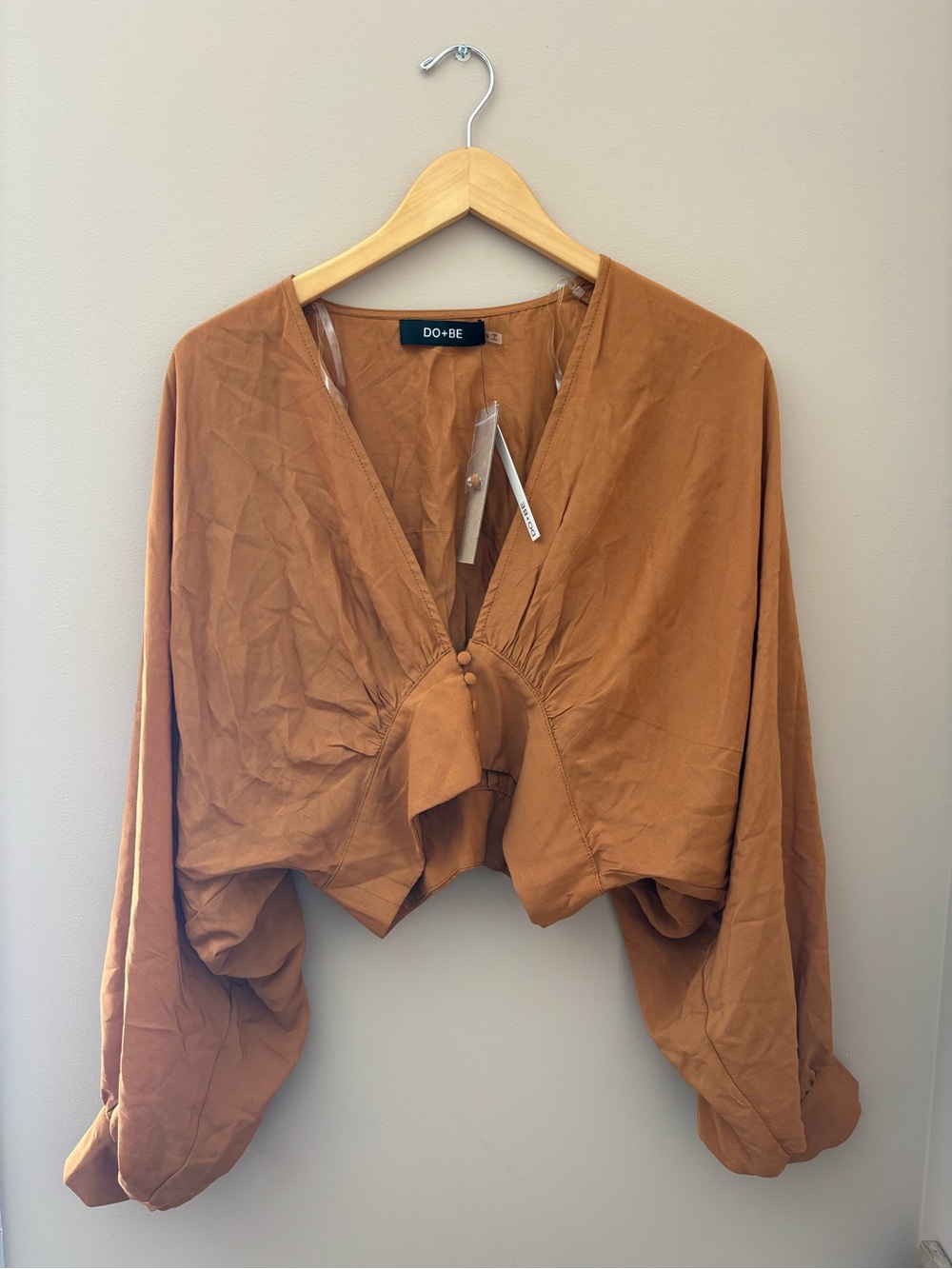 Do+Be Women's V-Neck Blouse S NWTs - Picture 9 of 11